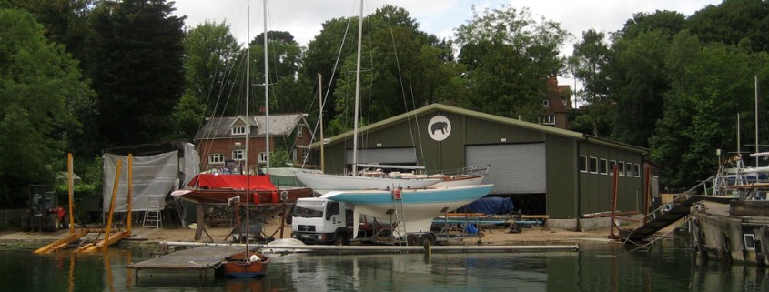 Elephant Boatyard at high tide